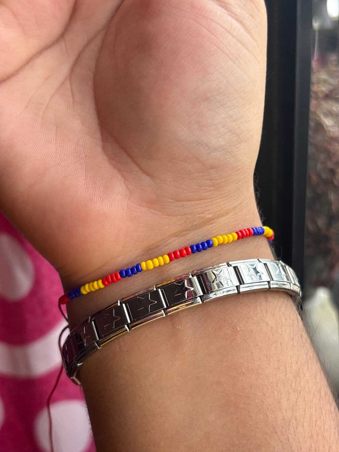 Customer photo review of Pulsera Estrellas Italiana para Charms