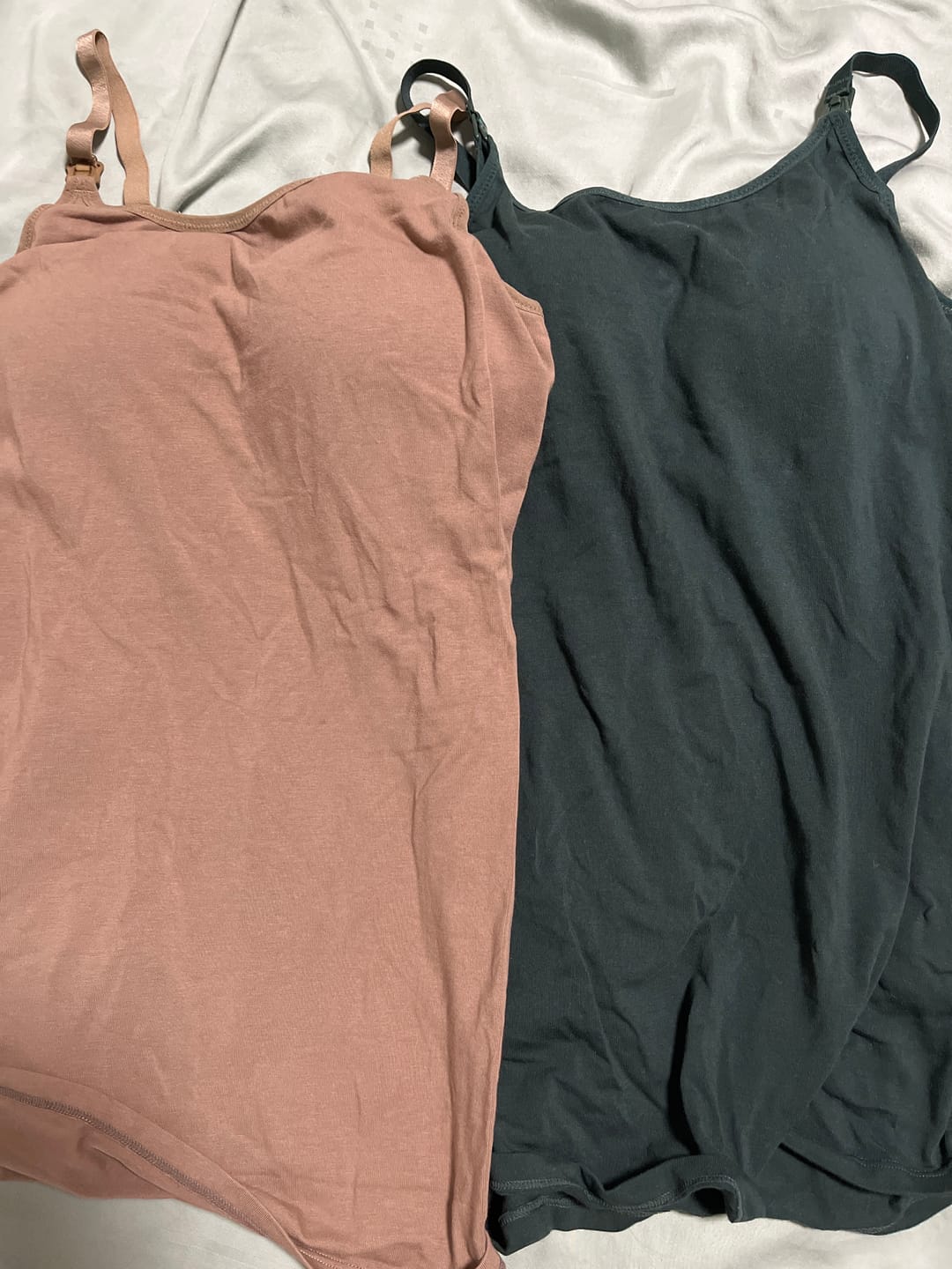 Customer photo review of Ellie Cruz Nursing Camisole