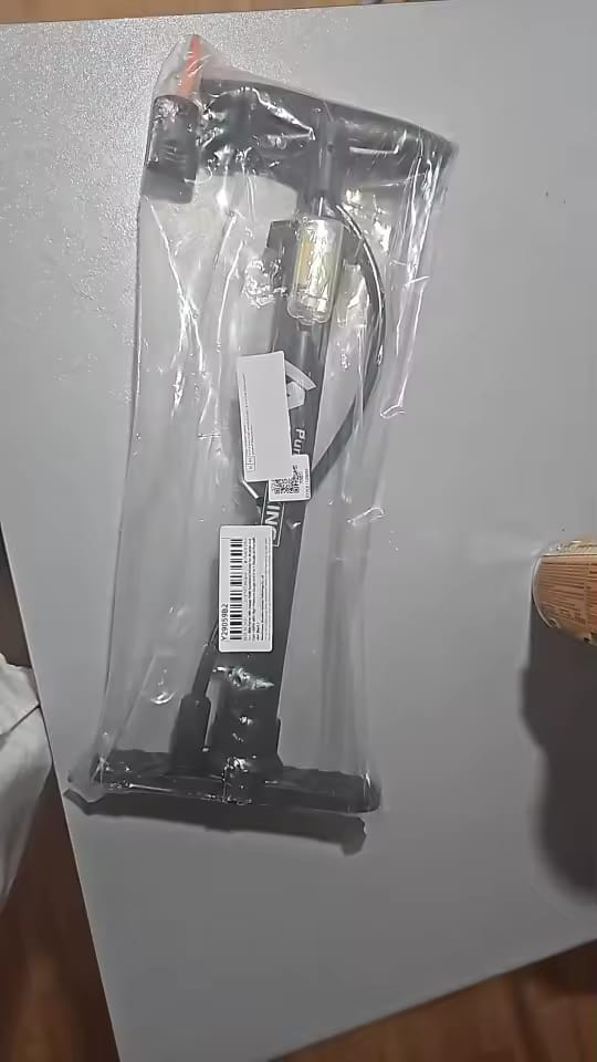 Customer photo review of 11 bar Tragbare Pumpe mit Manometer & 3-in-1-Ventilaufsatz