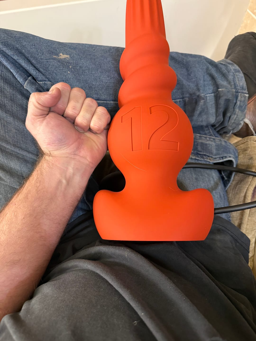 Customer photo review of BendOne - Long Inflatable Silicone Butt Plug