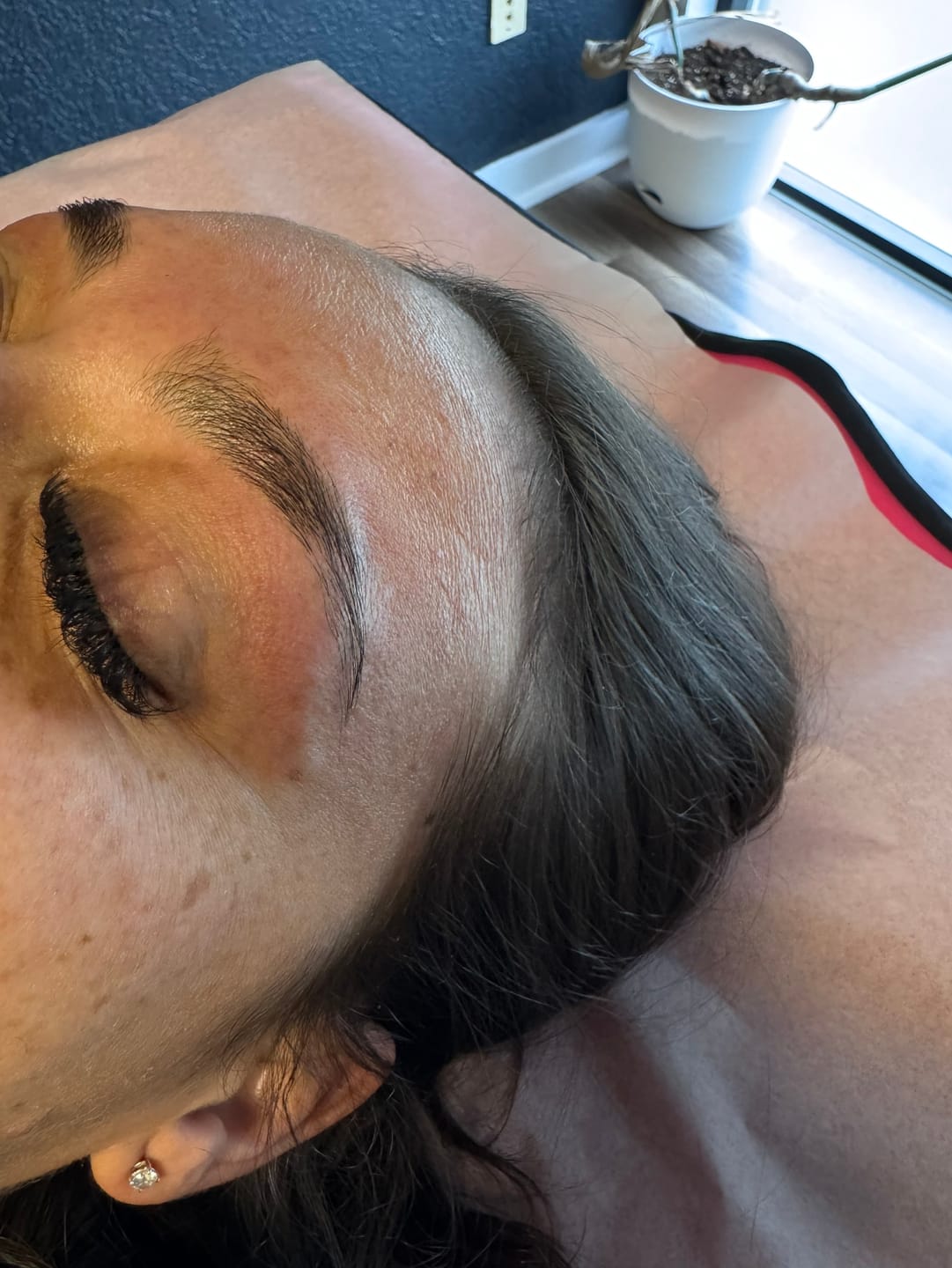Customer photo review of Hybrid Stain and Eyebrow Lamination