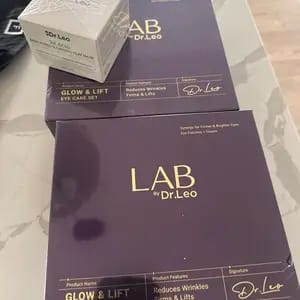 Customer photo review of PDRN Eye Care Set (Eye Patches + Eye Cream)