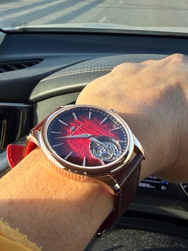 Customer photo review of Year Of The Horse Limited Edition Ultra-thin Automatic Tourbillon 42mm