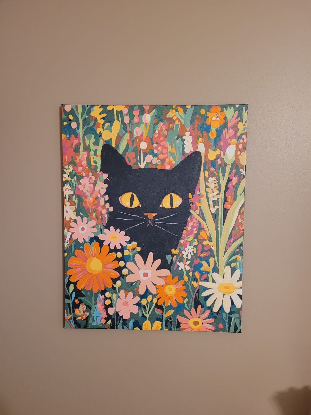 Customer photo review of Peeking Cat