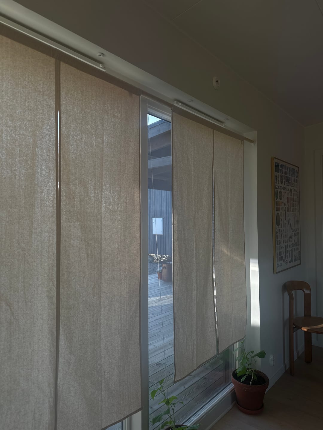 Customer photo review of Japanskt Noren Naturligt linne