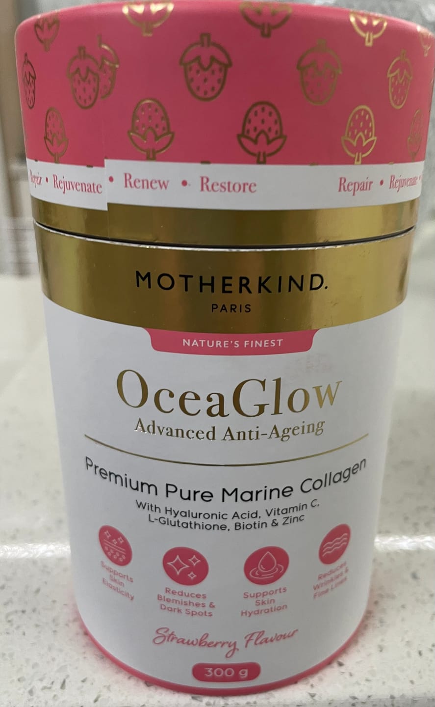 Customer photo review of OceaGlow Marine Collagen