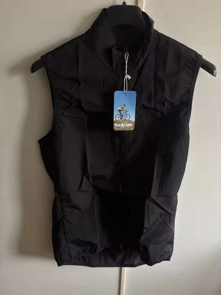 Customer photo review of Ultraleichte Windabweisende Radfahrweste