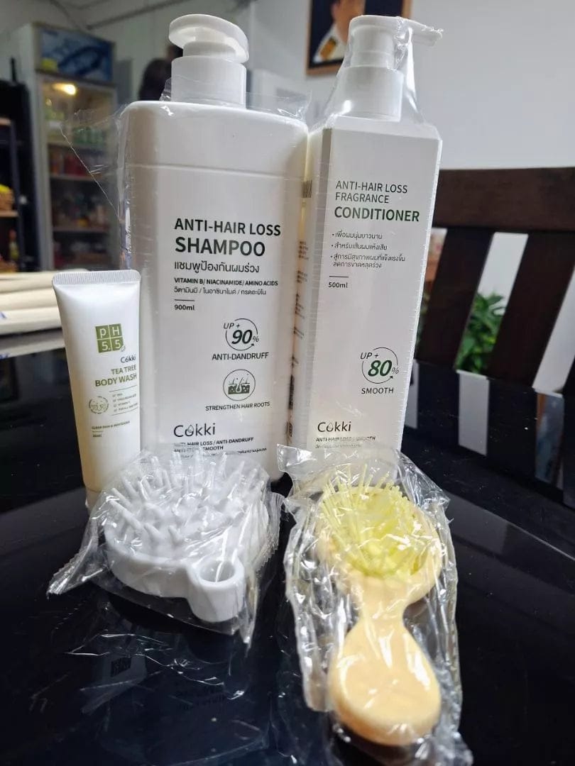 Customer photo review of Anti-hair Loss Shampoo 900ml