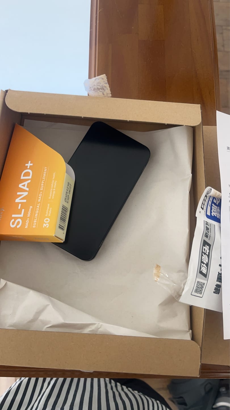 Customer photo review of SL‑NAD⁺  サプリ｜ 速吸収・高効率