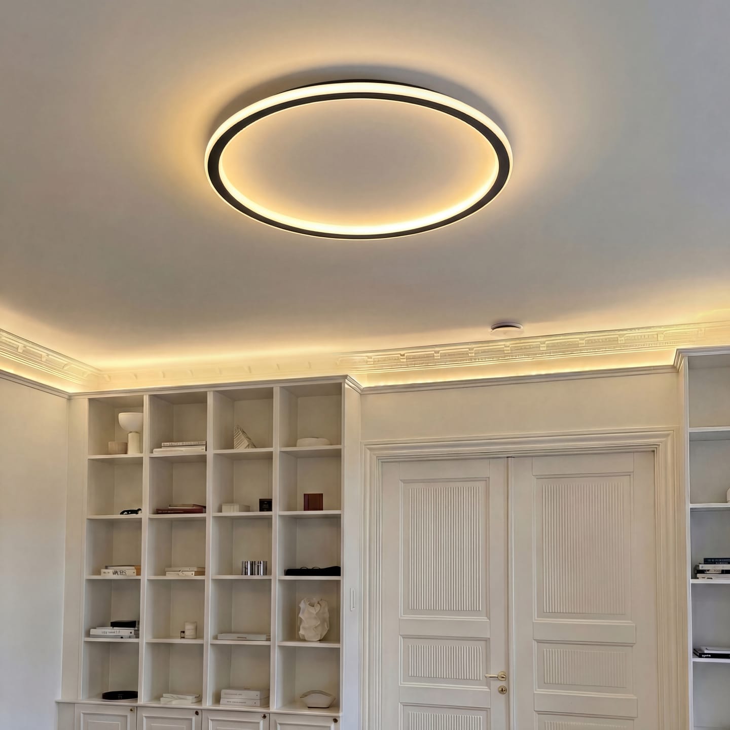 Customer photo review of ScandiGlobe | Black Scandinavian Ceiling Light