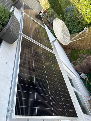 Customer photo review of Ray Lite Balkonkraftwerk 200W~1200W