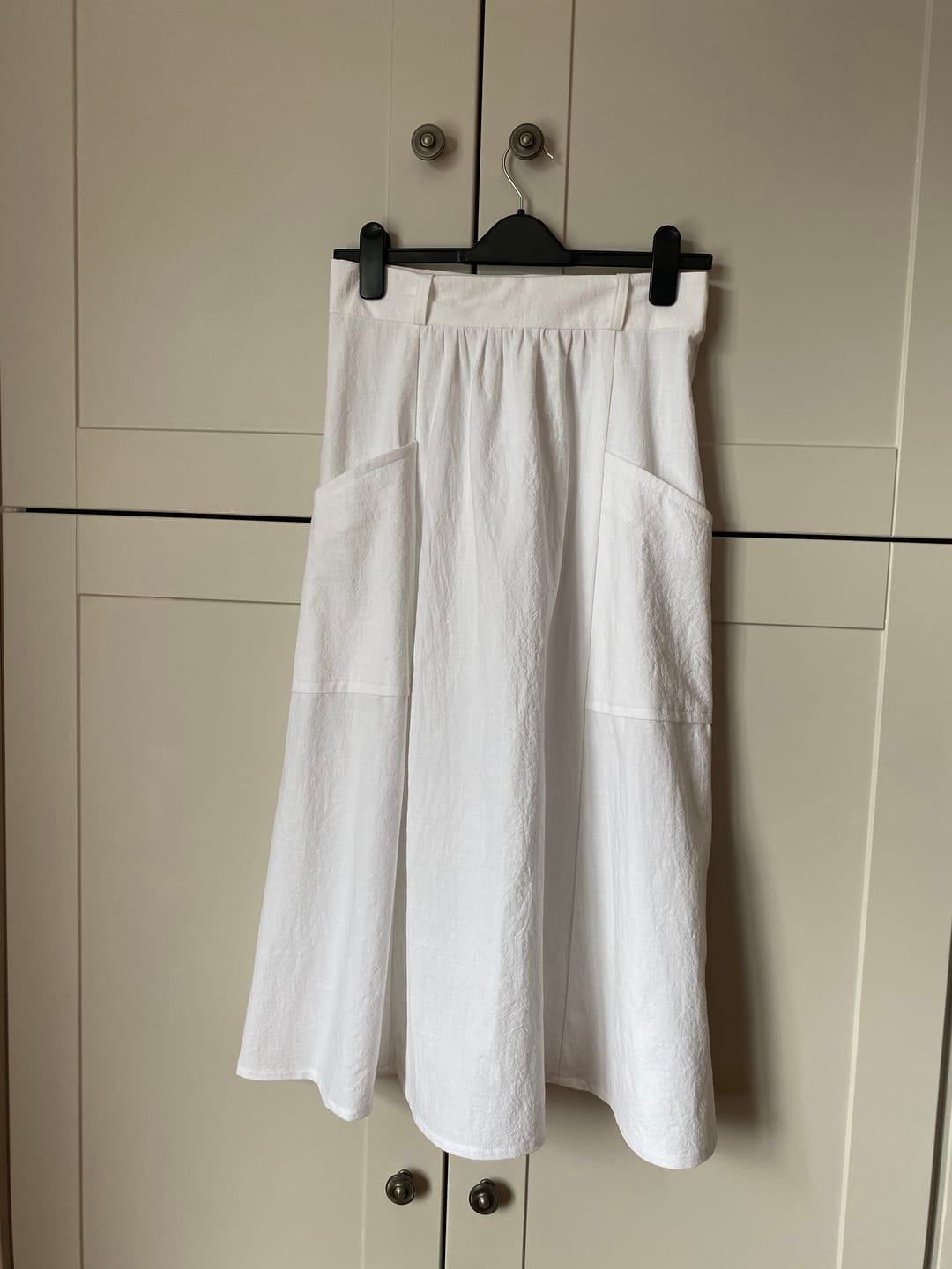 Customer photo review of Linen Feel 100% Cotton Fabric