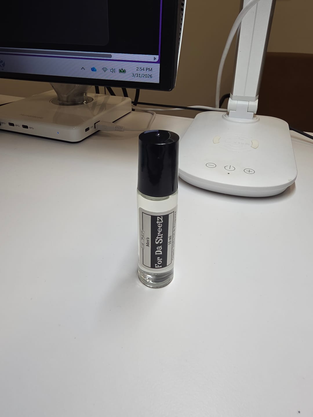 Customer photo review of Men's Cologne Oil Roller