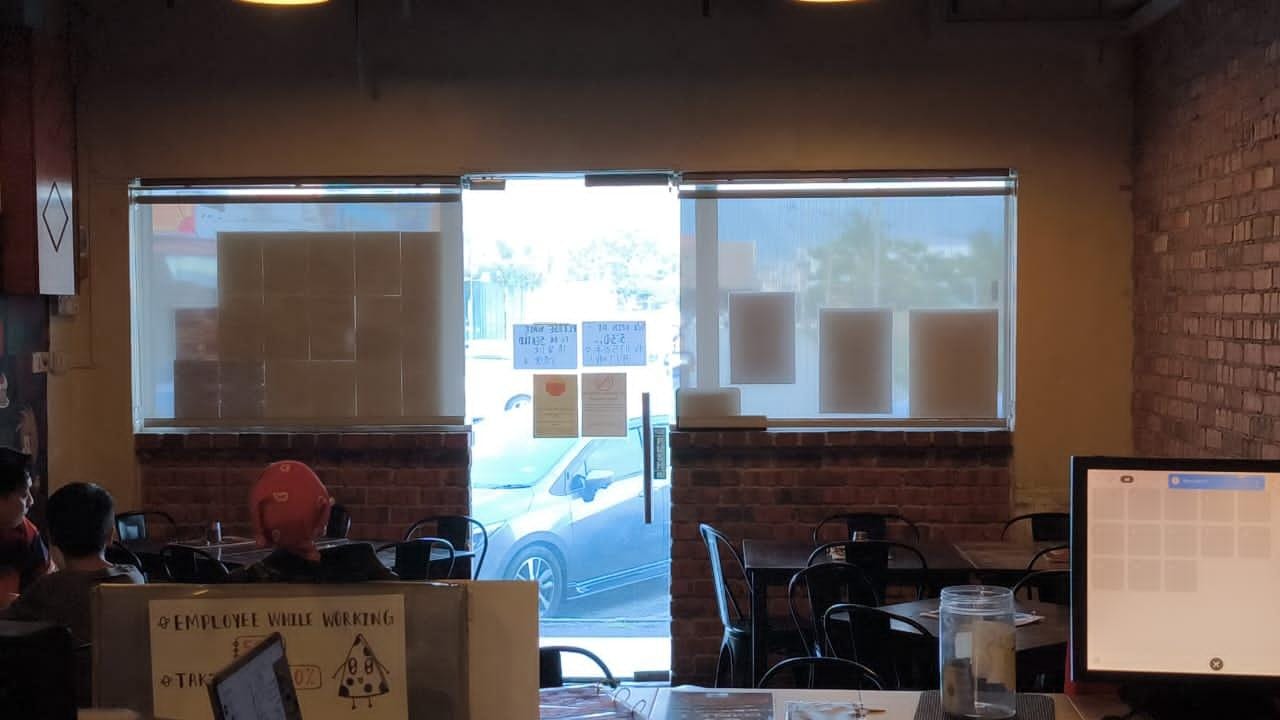 Customer photo review of Vina Signature Solar Sunscreen Blinds