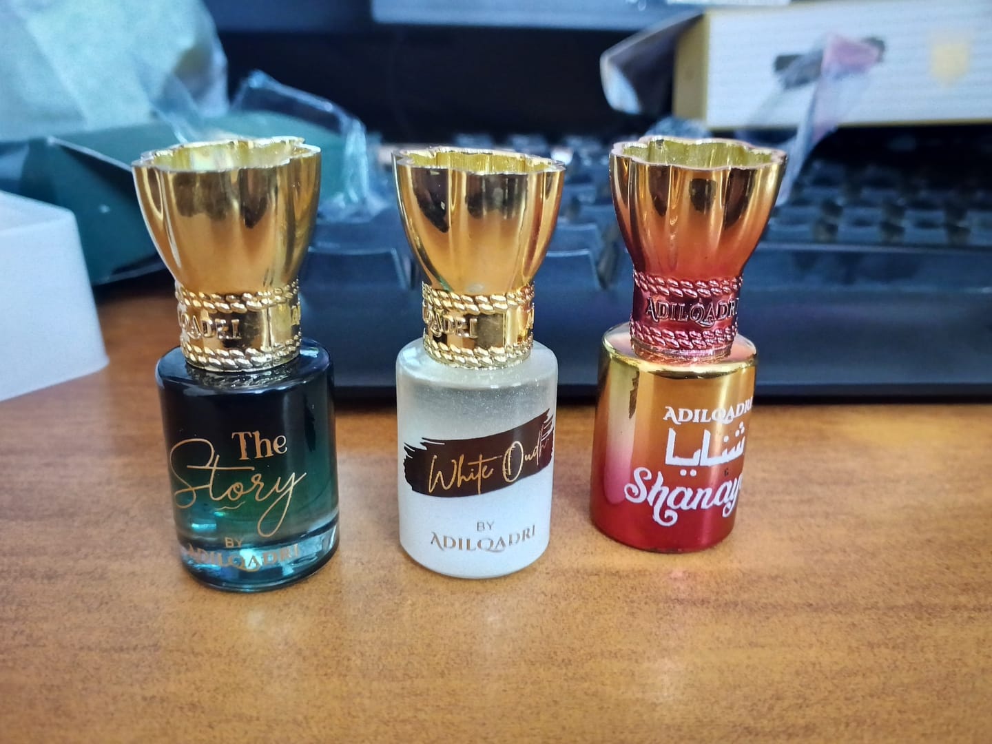 Customer photo review of Assorted Luxury Attar Perfume Gift Set (6 × 5.5Ml)