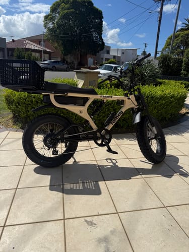 Customer photo review of The Scrambler eBike