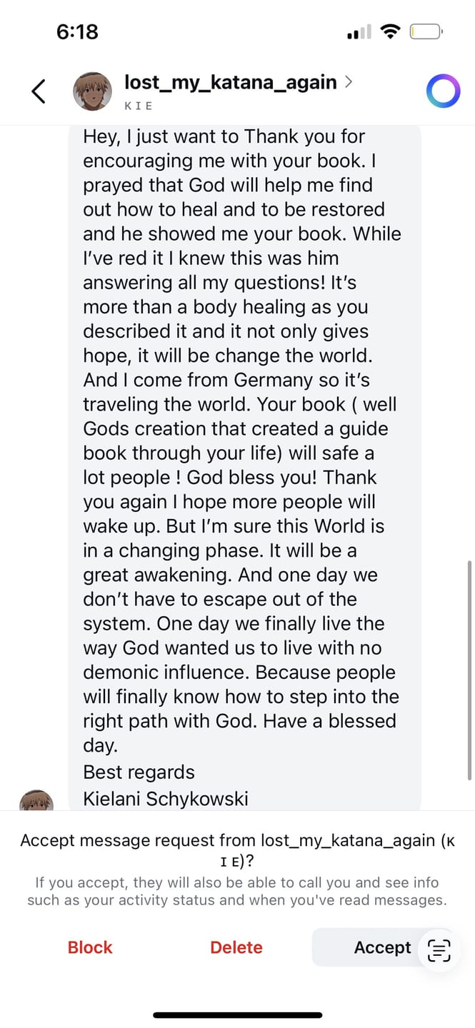 Customer photo review of Temple Restoration Ebook