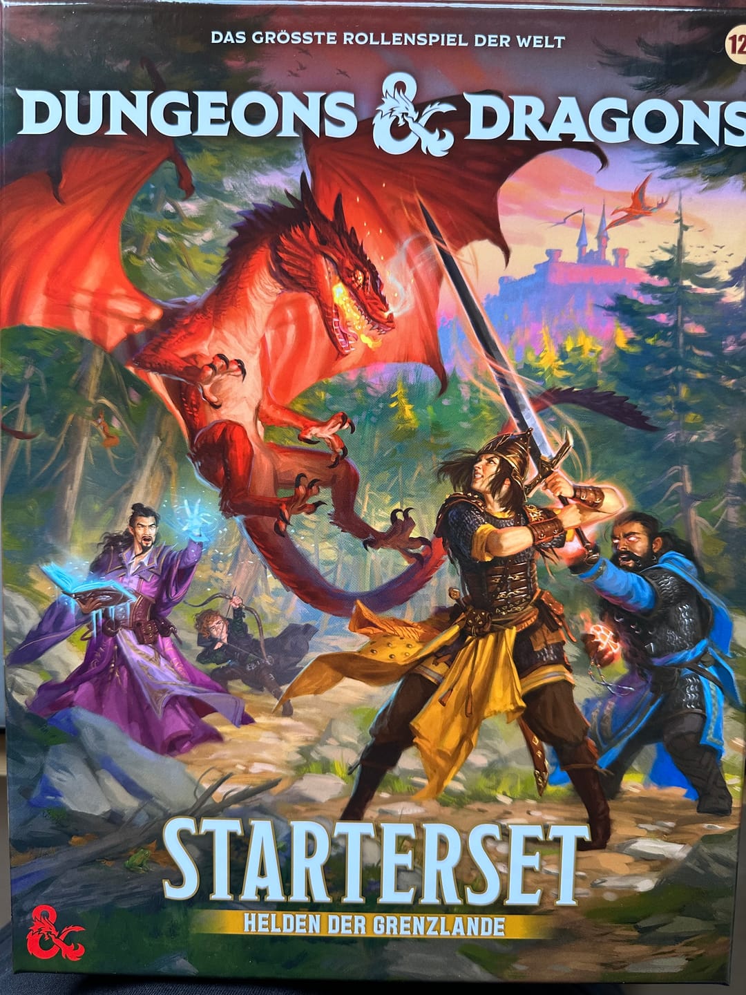 Customer photo review of D&D Starter Set: Heroes of the Borderlands - Deutsch