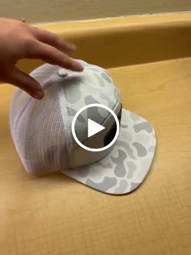 Customer video review of Custom Leather Patch Hats SA7AGE - Lost Hat Co.