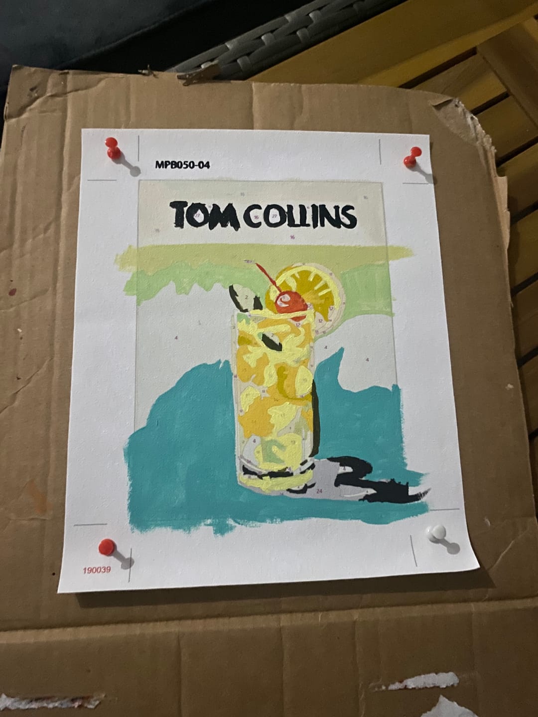 Customer photo review of 12 Mini Paintings | Deluxe Cocktail Bundle