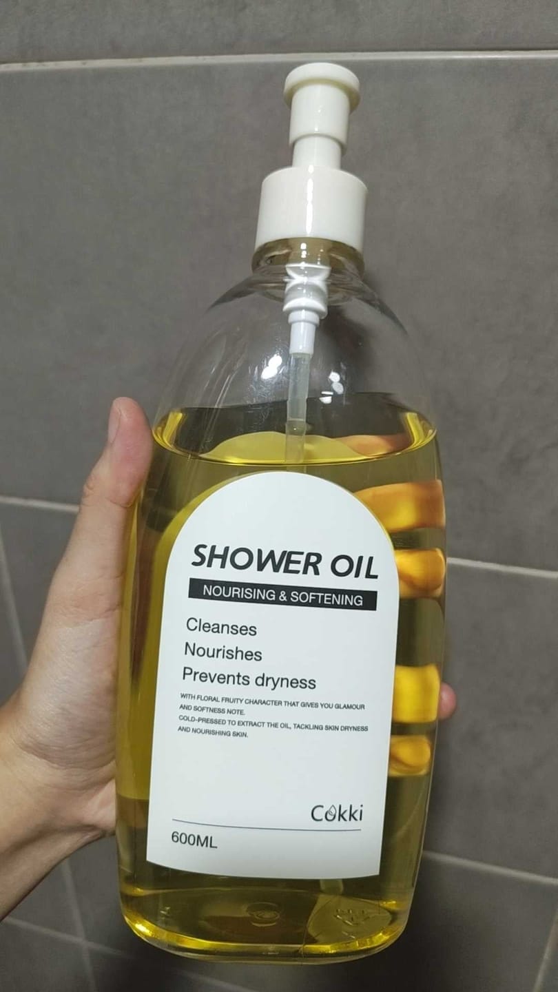 Customer photo review of Shower Oil 600ml