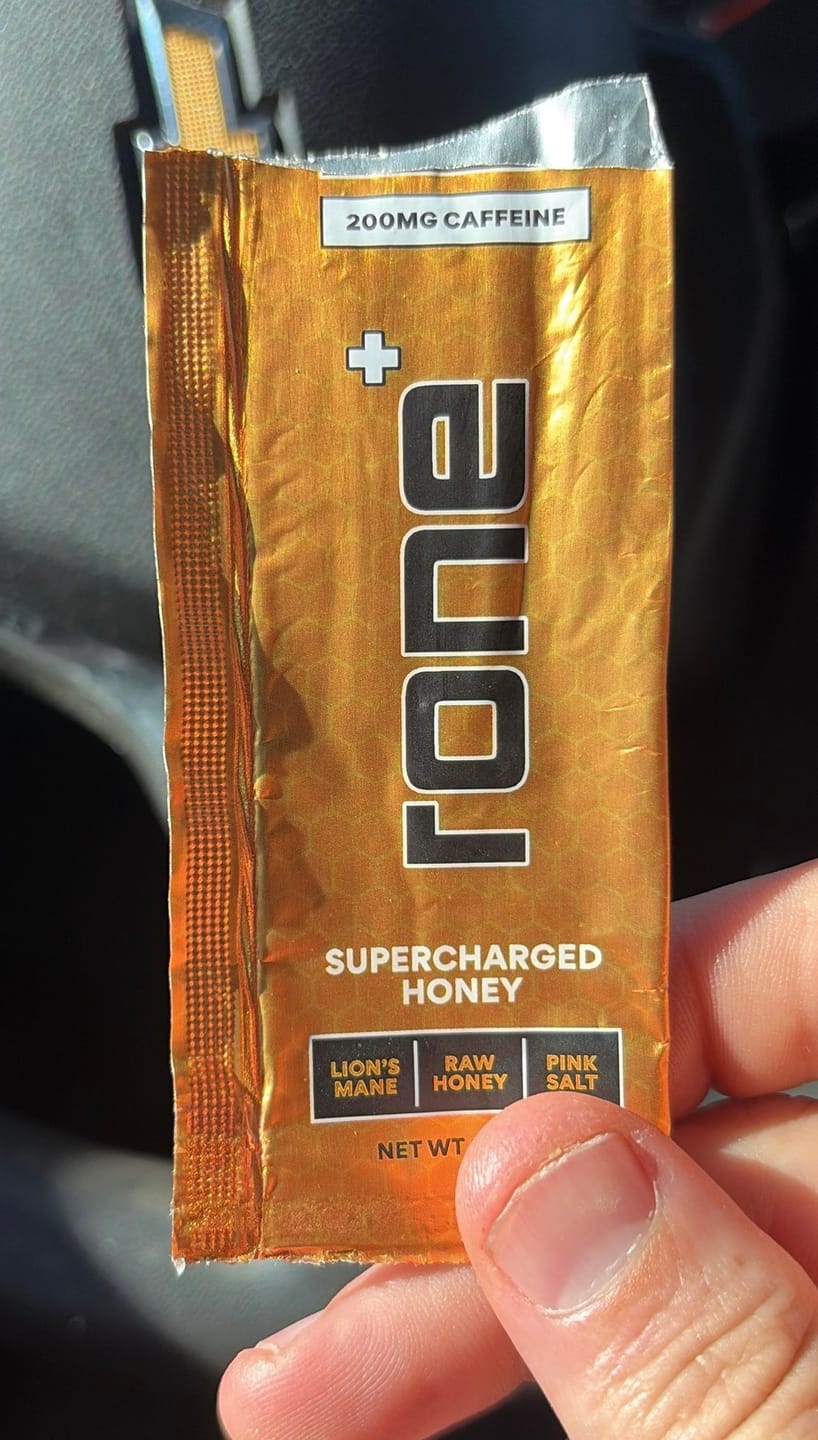 Customer photo review of 200mg Caffeine - Classic - SuperCharged Honey (20-Pack)