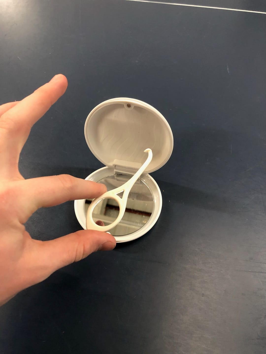 Customer photo review of Clear Aligner Removal Tool - Pack of 2