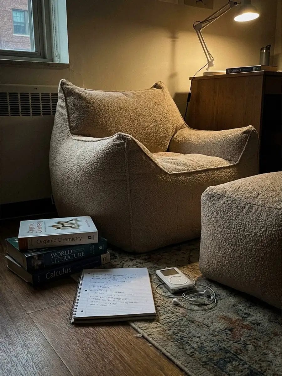 Customer photo review of DODO BEAN BAG - BOUCLE OAT