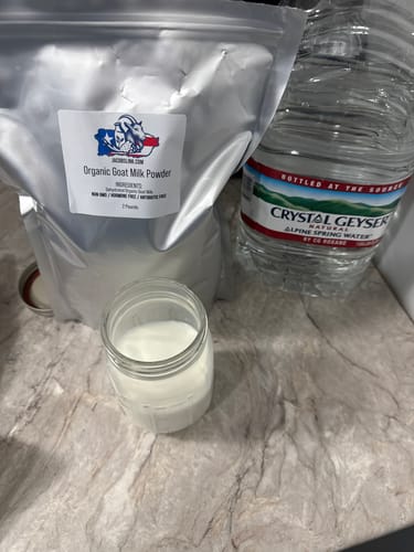 Customer photo review of Organic Goat Milk Powder