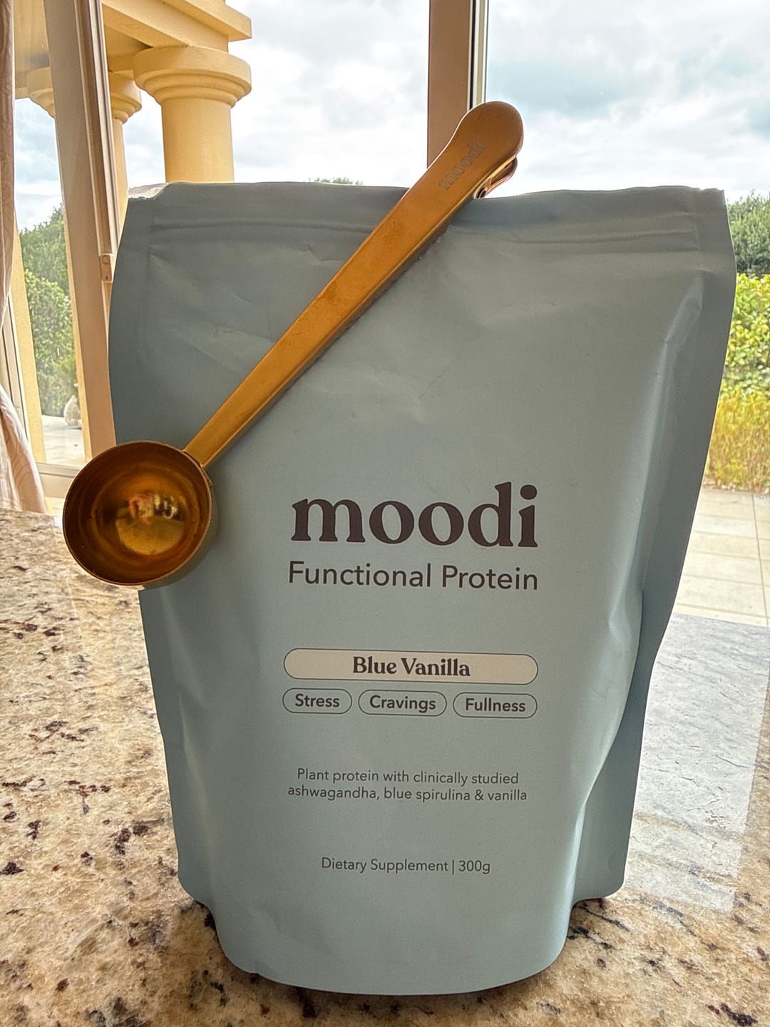 Customer photo review of Blue Vanilla
