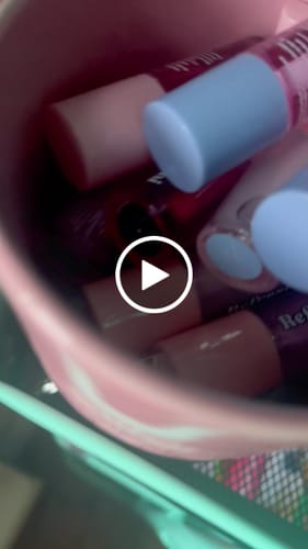 Customer video review of MINI MYSTERY LIP OIL *exclusivité live Tiktok