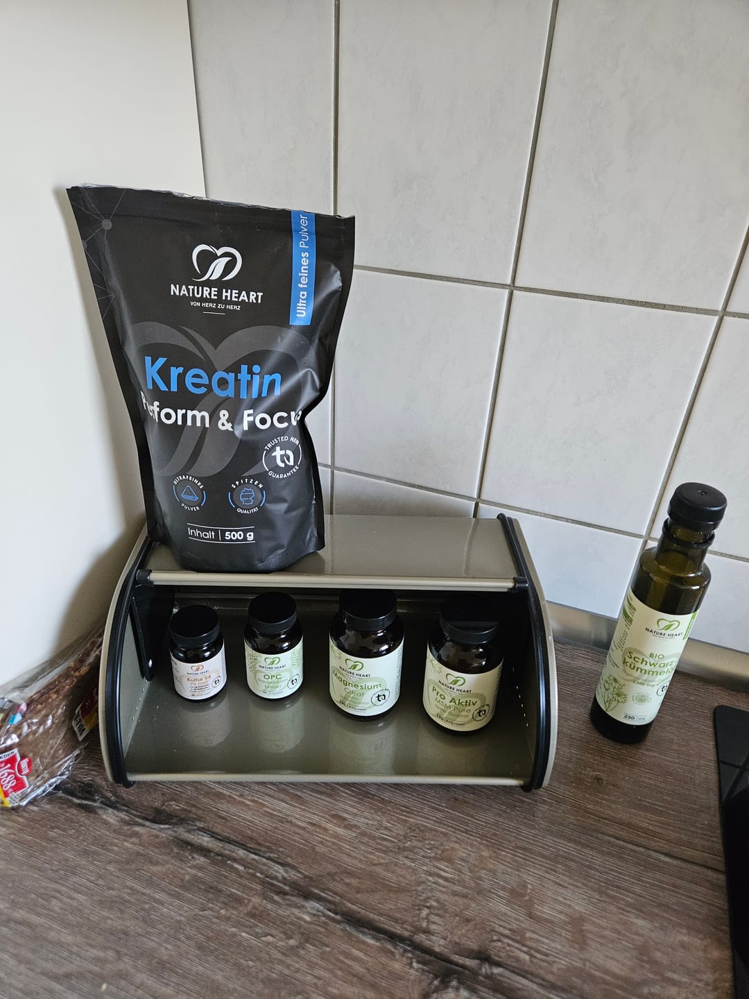 Customer photo review of Kreatin-Pulver
