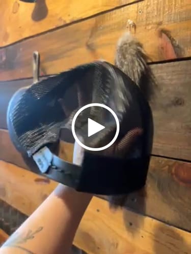 Customer video review of Richardson 112 Genuine Leather Patch Hats Laser Engraved