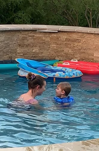Customer photo review of Lunetto™ Floating Swimsuit 2.0