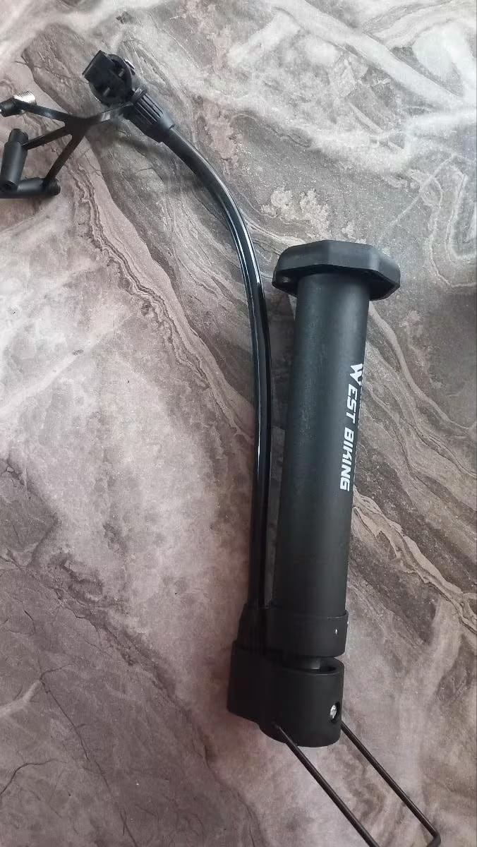 Customer photo review of 80 PSI Manual Floor Bike Pump & Inflator