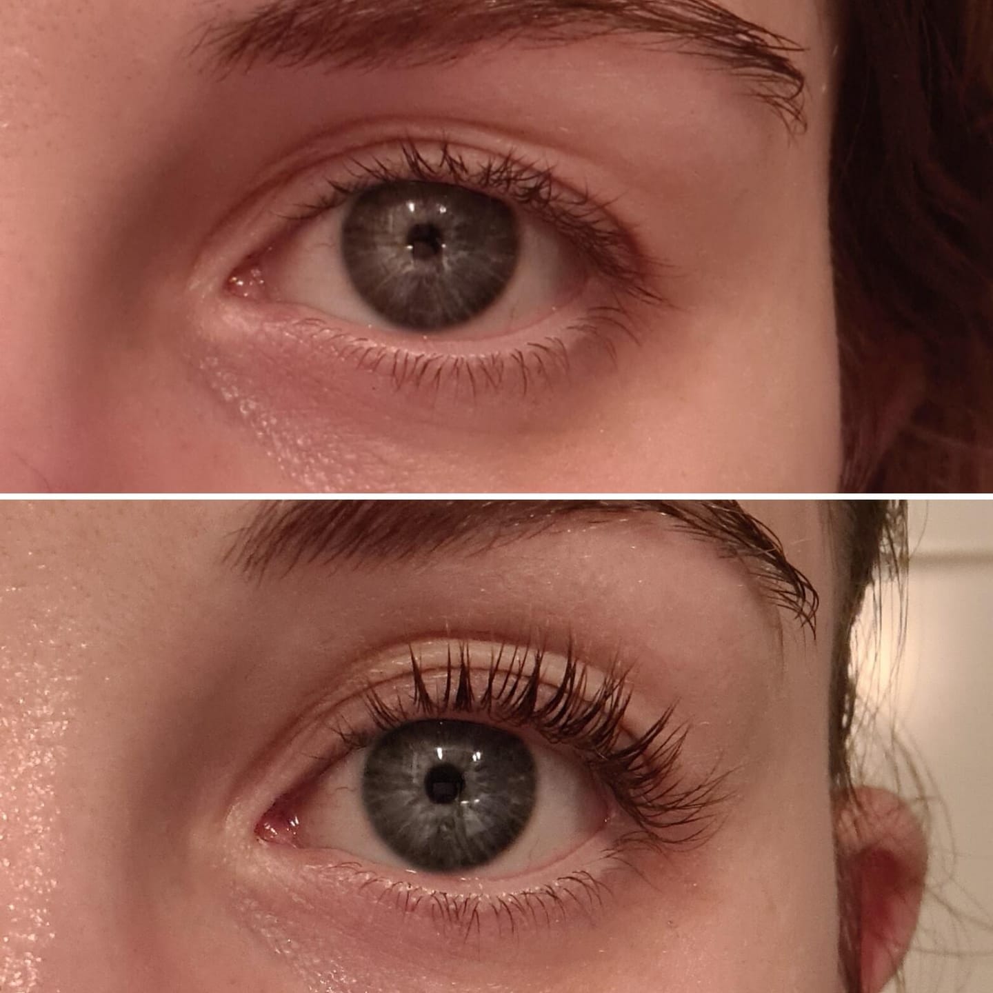 Customer photo review of Eyelash Growth Serum
