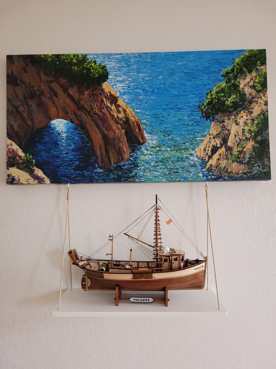 Customer photo review of Maqueta Barco Palamós