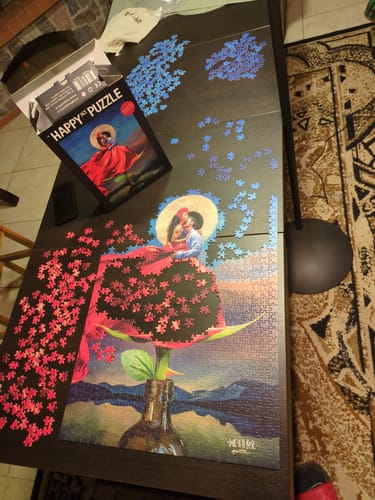 Customer photo review of Dvi dėlionės: „Turėti ir atiduoti“ ir „Love Is Rose“ po 1000 detalių