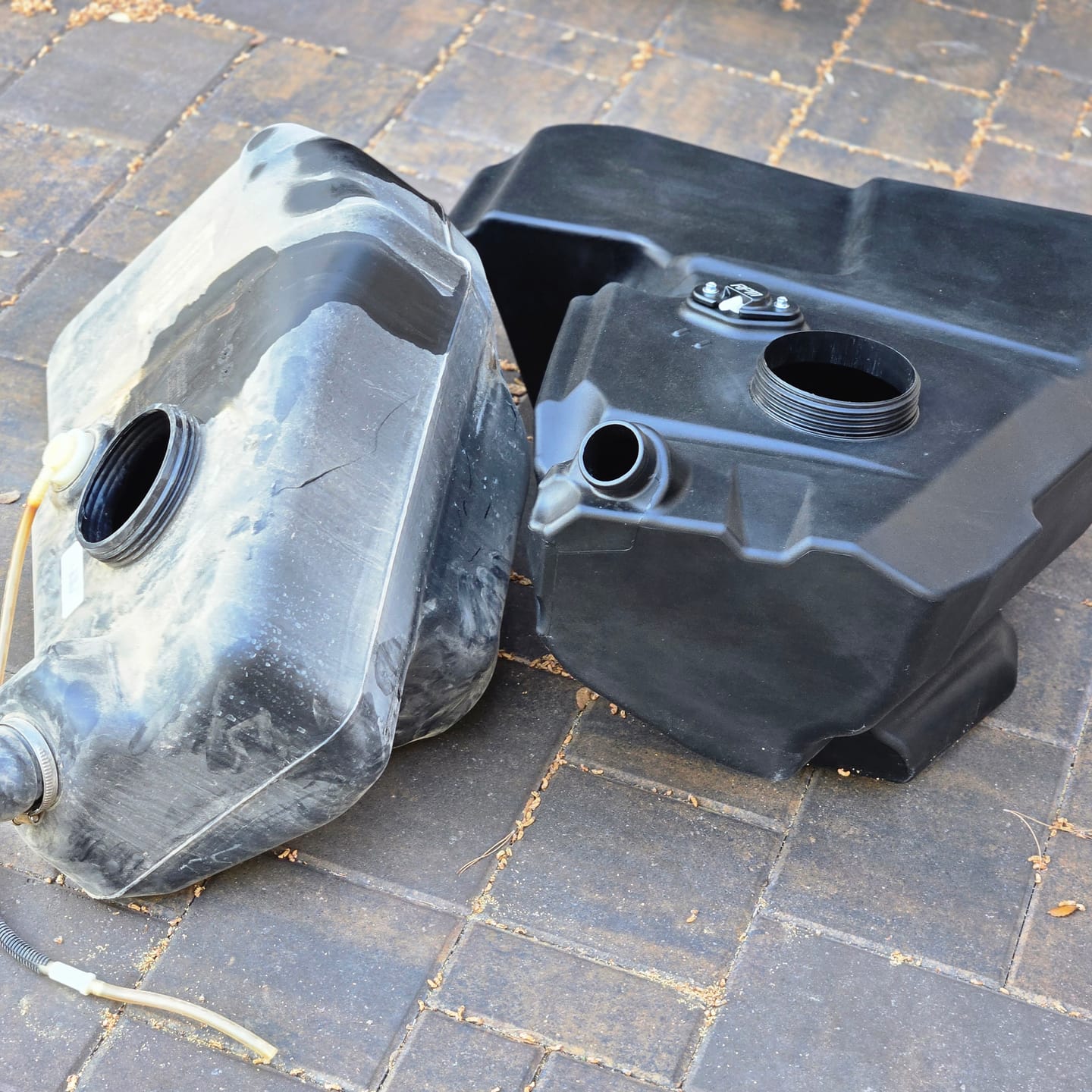 Customer photo review of RPM Can-Am Maverick X3 15.4 Gallon Drop In Fuel Tank Kit