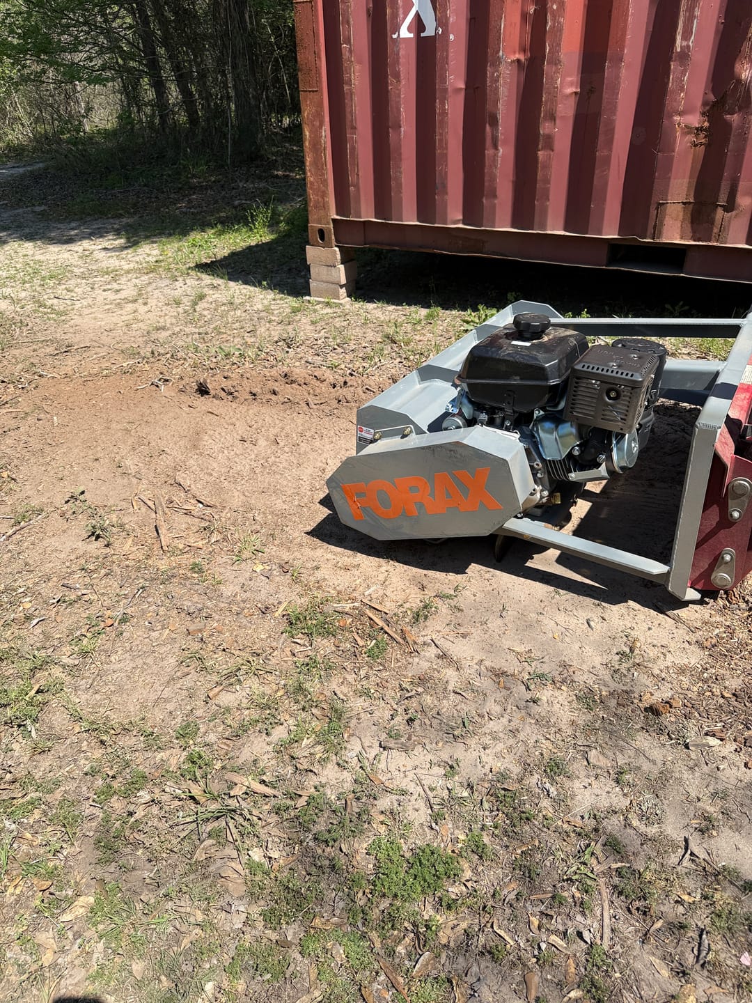 Customer photo review of Forax Gas Powered Mulcher | Model GP40 | 40" Cutting Width | 14HP Kohler | For Tractor