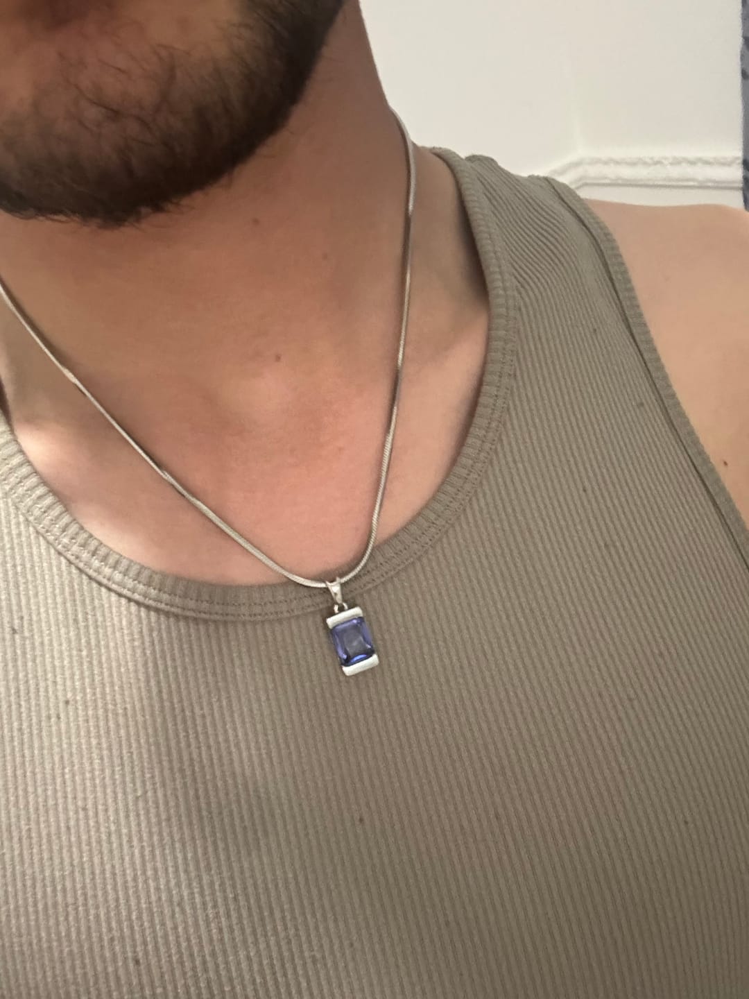 Customer photo review of Chip - Tanzanite