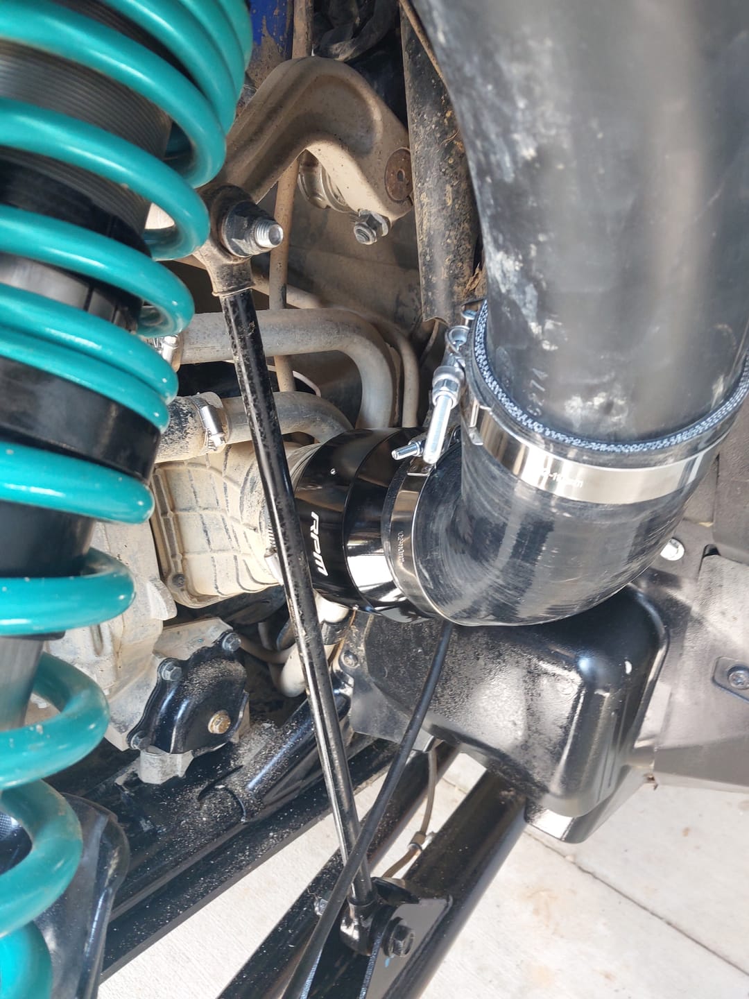 Customer photo review of RPM RZR Pro R "ECF" Electric Clutch Blower Fan Kit - Lower Clutch / Belt Temperature