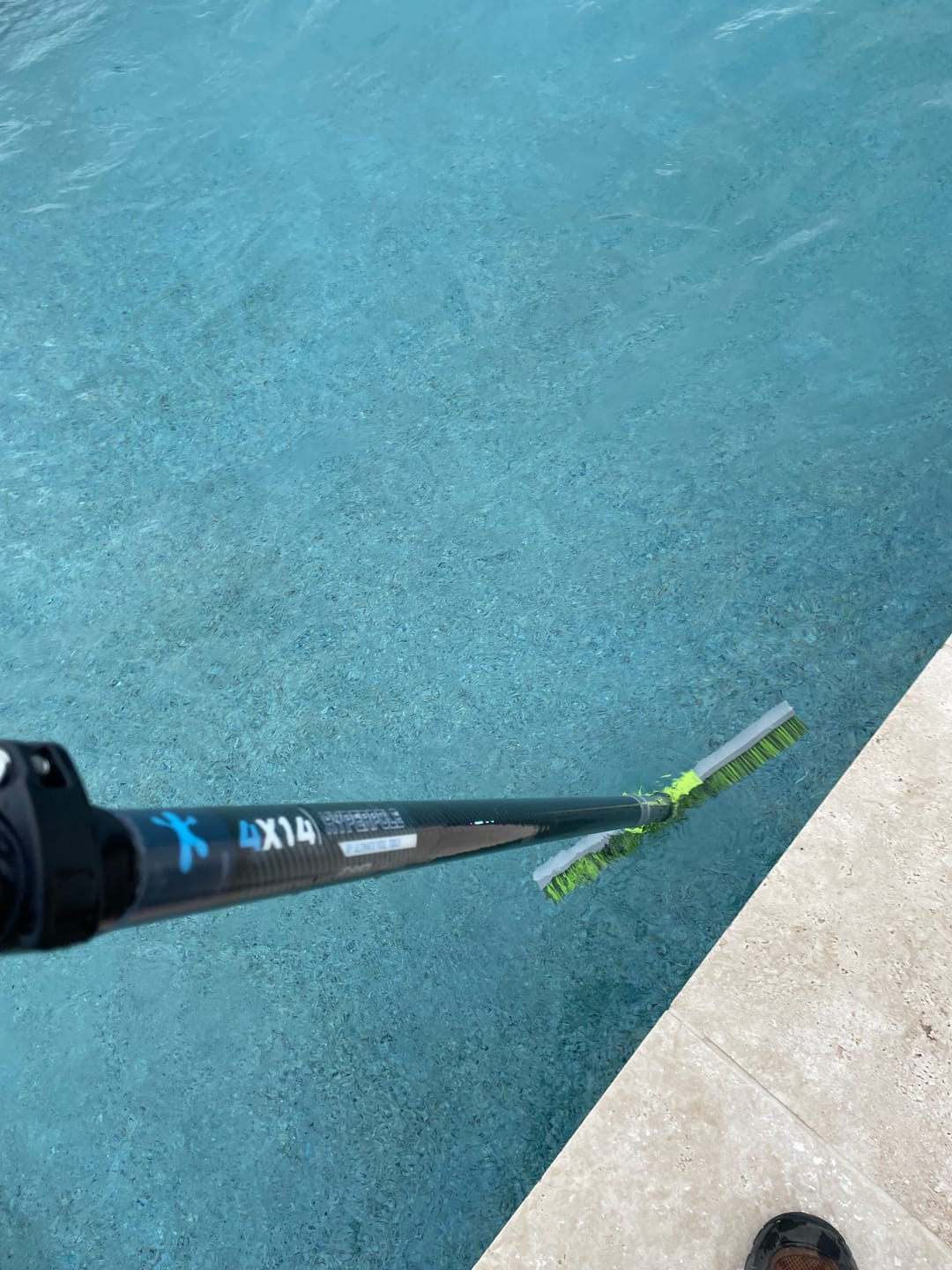 Customer photo review of HyperPole / Carbon Only Swimming Pool pole