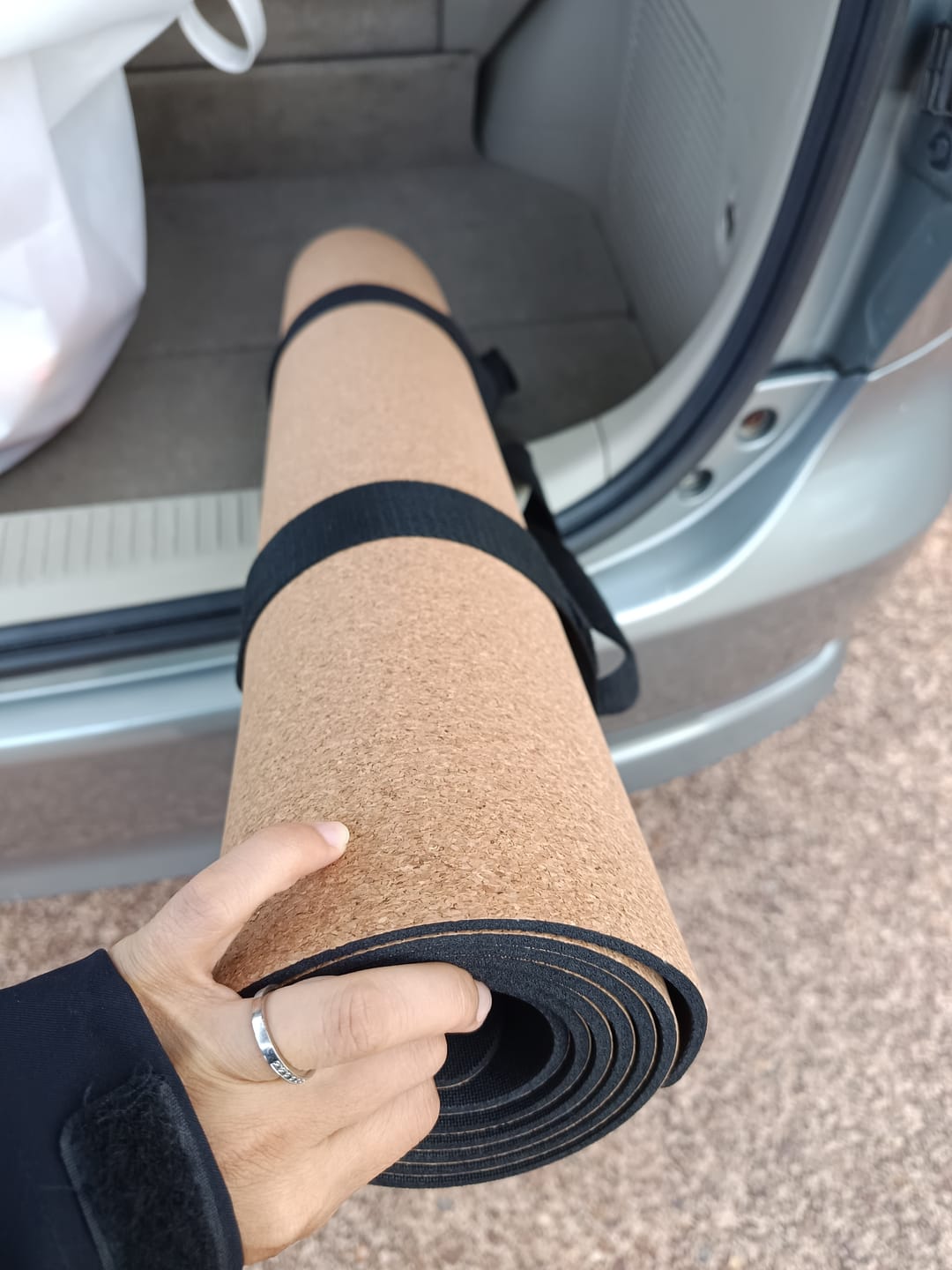 Customer photo review of Elephant Yoga Mat