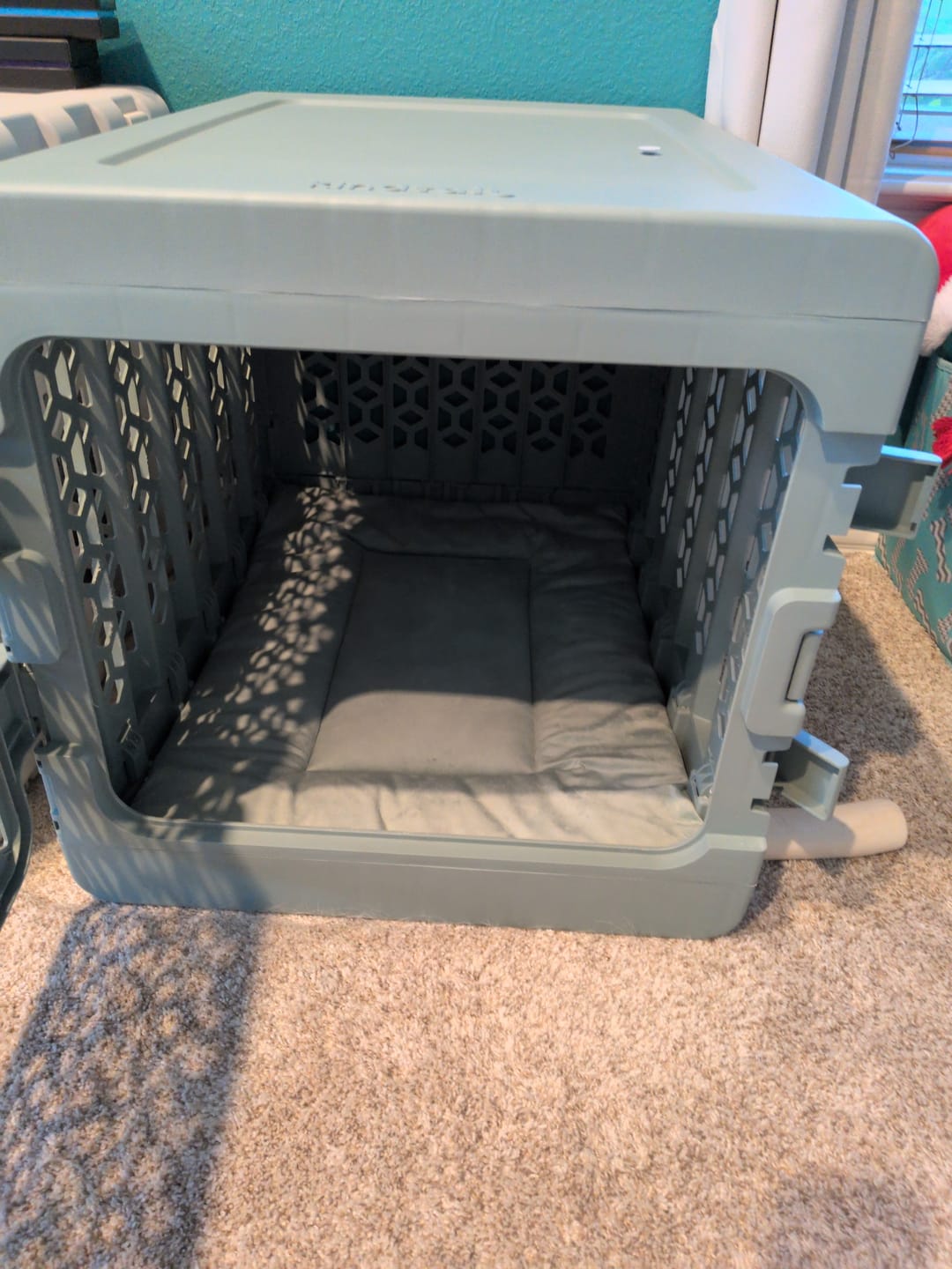 Customer photo review of PAWD Crate Pad & Dog bed