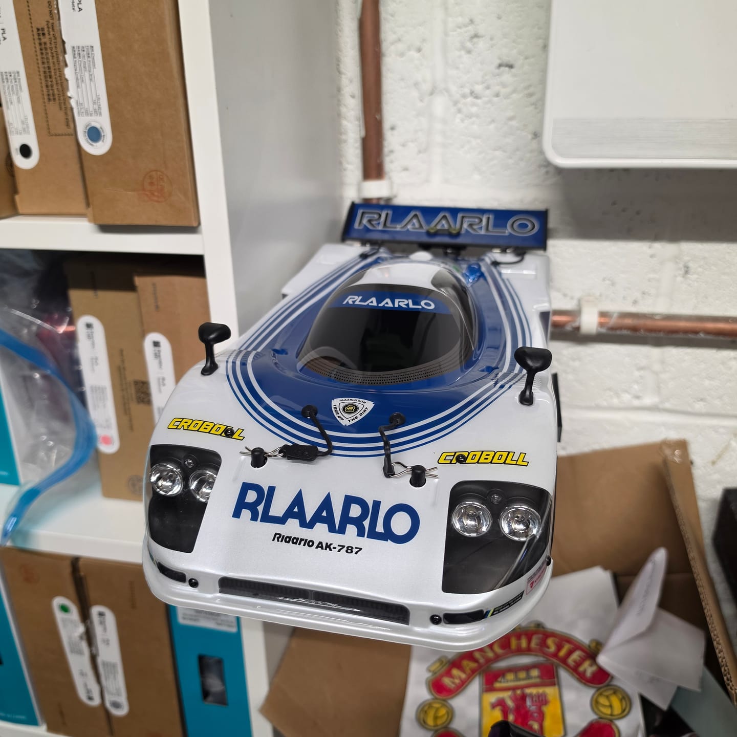 Customer photo review of Rlaarlo 1/10 Carbon Fiber Brushless RTR On-Road Cars, Supercar,AK-787