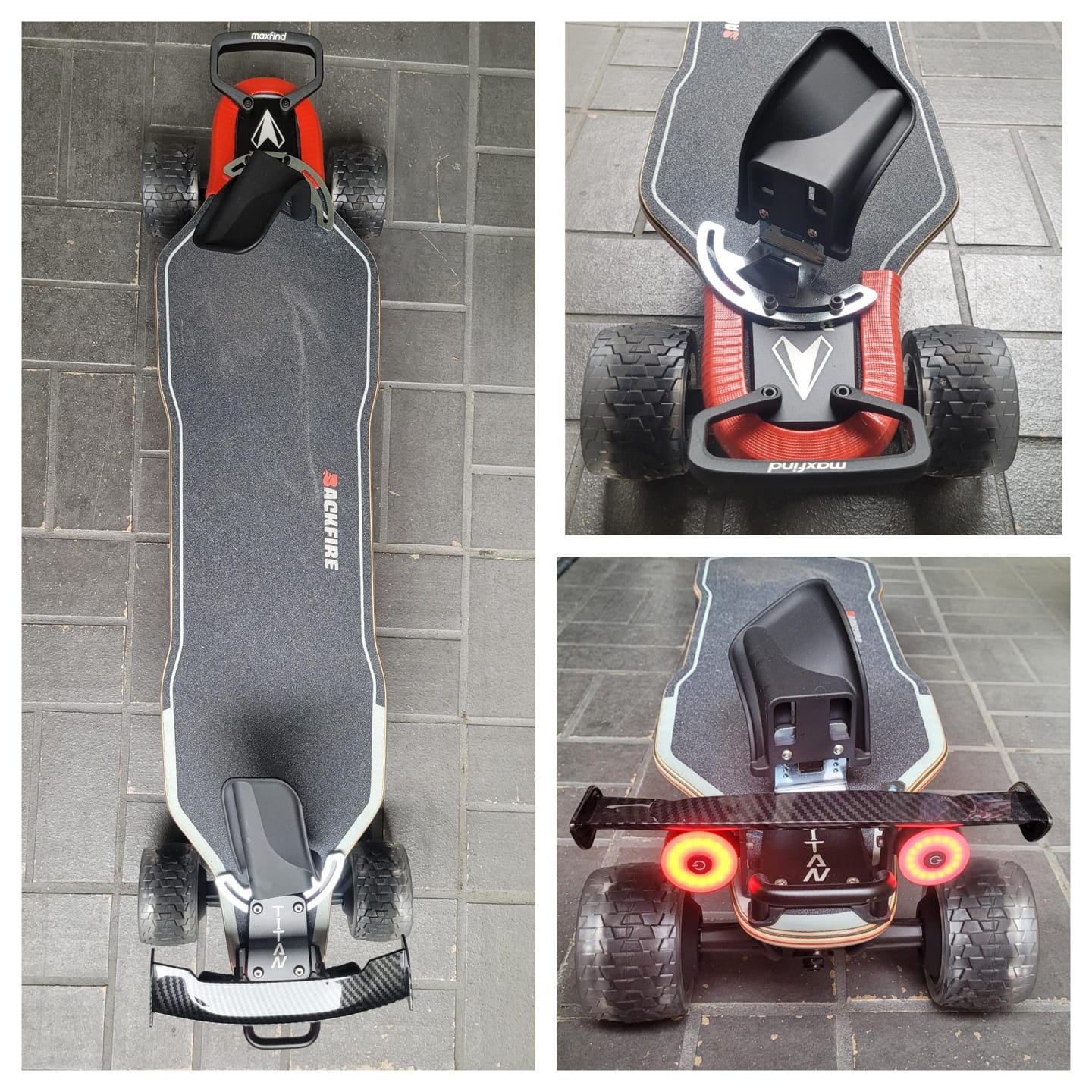 Customer photo review of Backfire G2 Black Electric Skateboard with R5s Remote