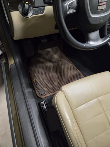 Customer photo review of Auto Fußmatten nach Maß - Vorne