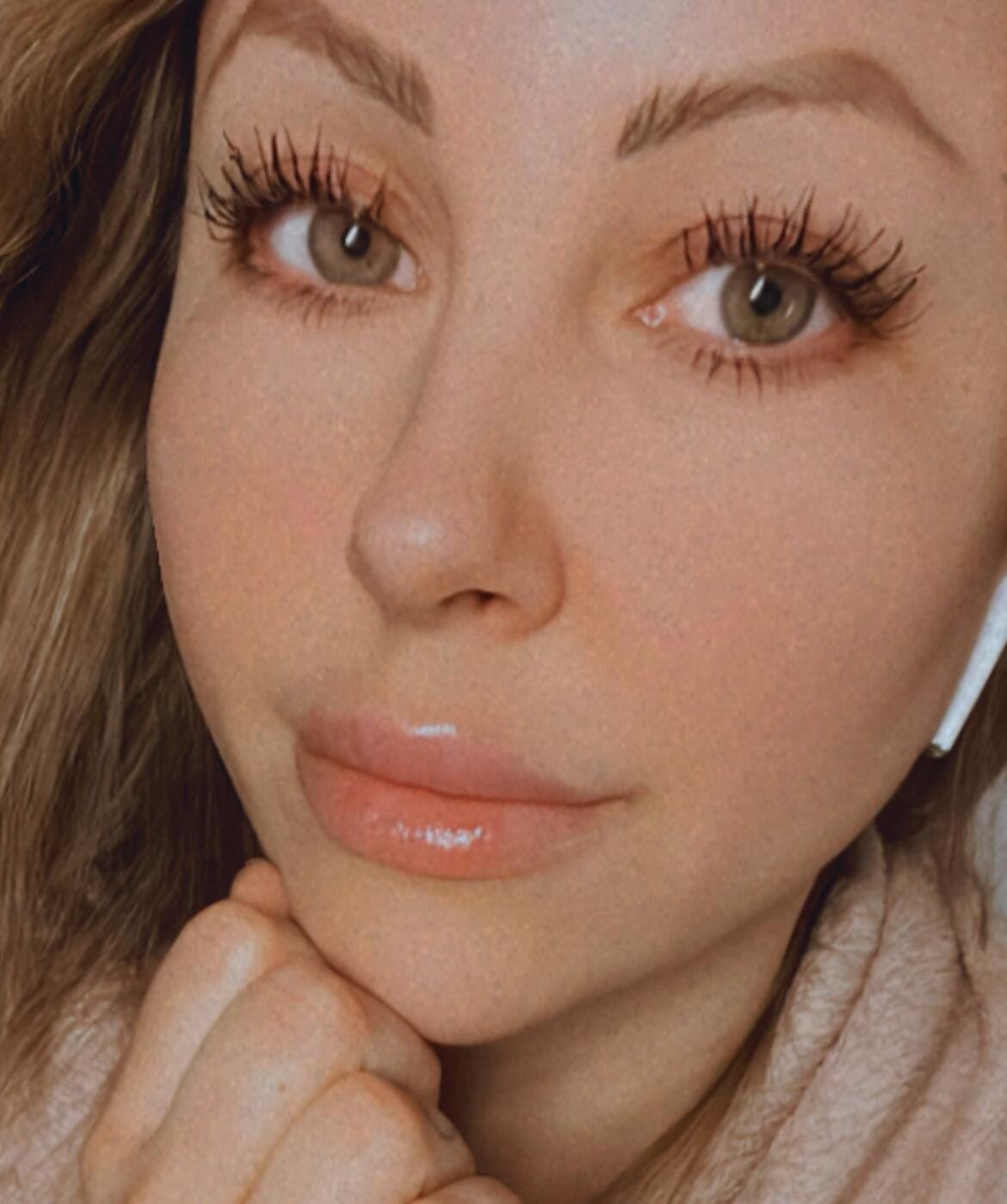 Customer photo review of PowerLash Growth Serum Mascara
