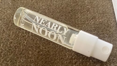 Customer photo review of Nearly Noon Eau de Parfum